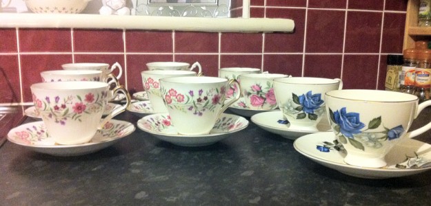 Purchased Tea Cups