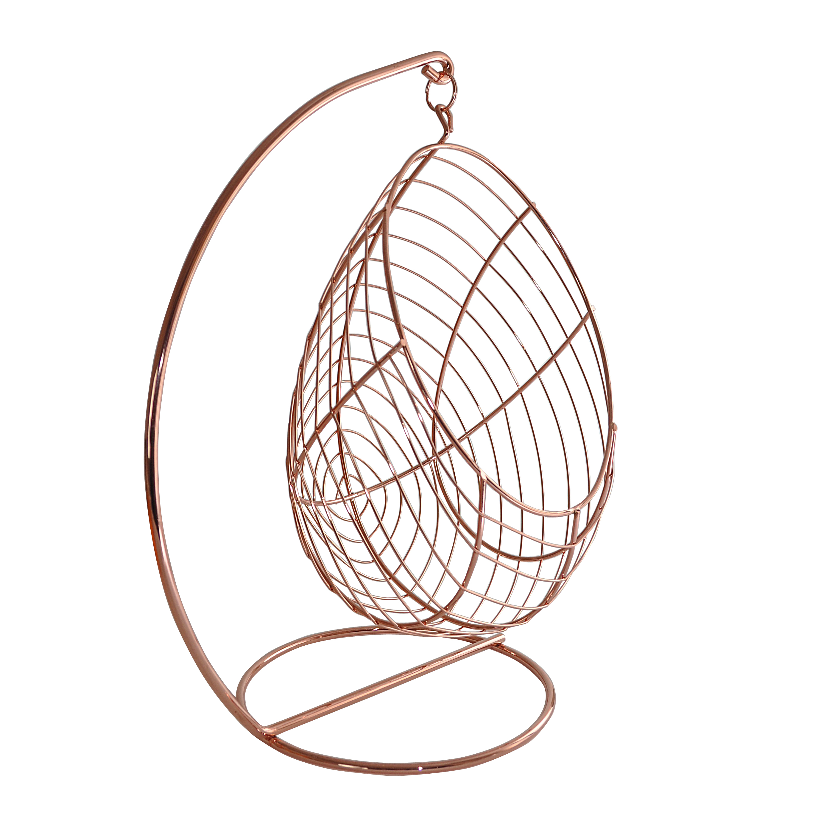 Hanging Copper Egg Basket