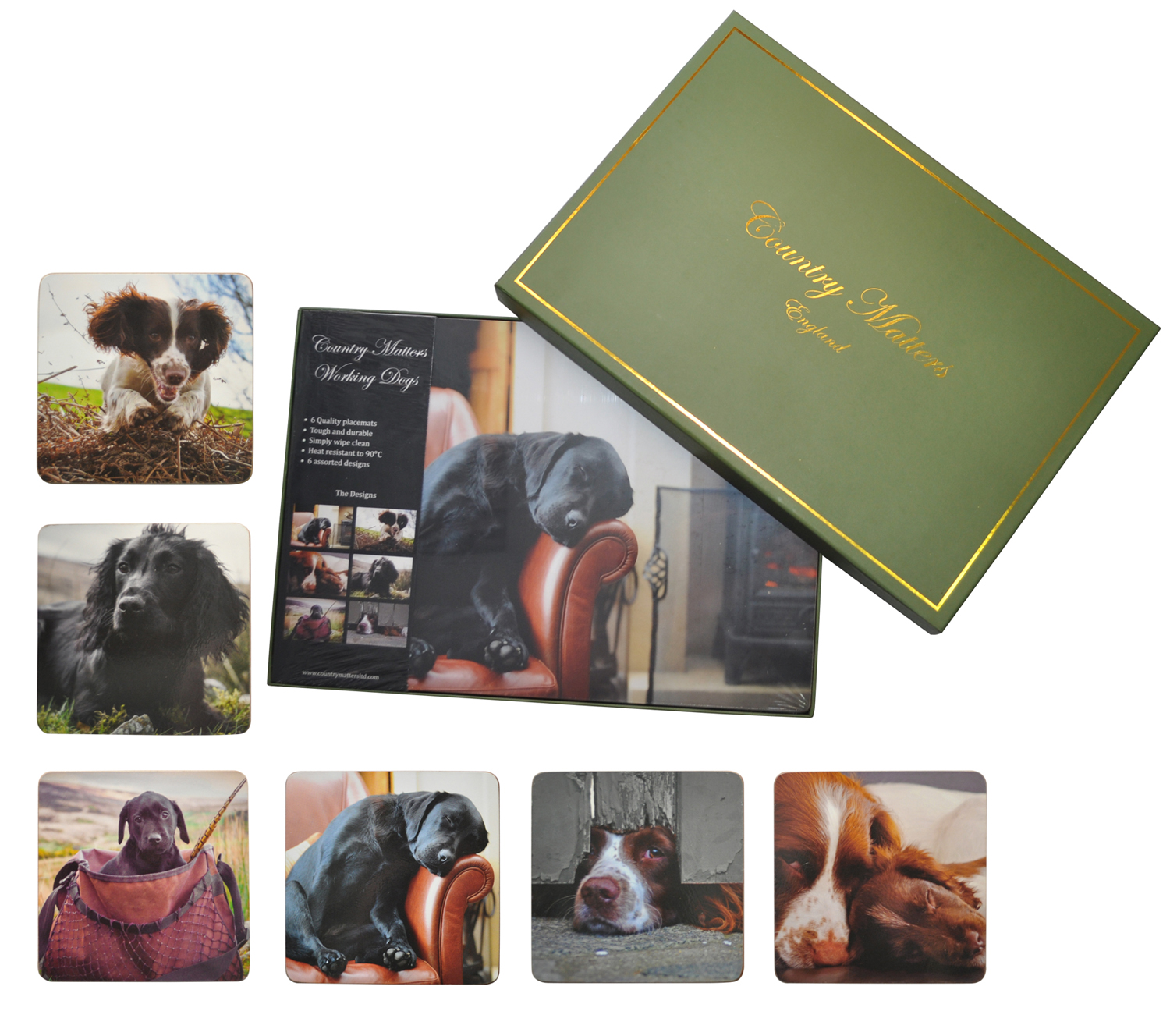 Working Dogs Photographic Placemats