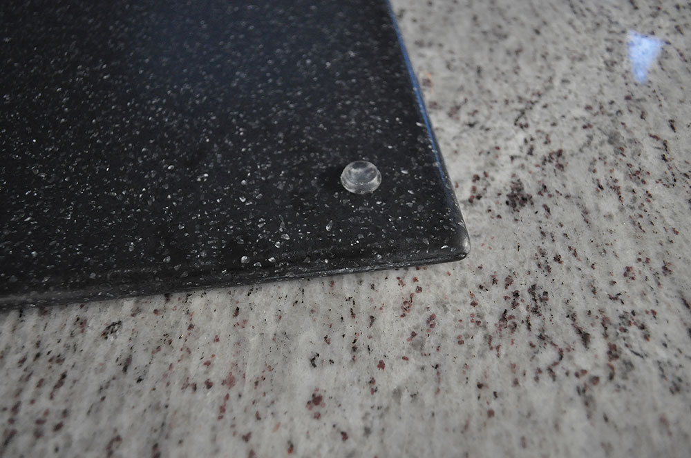 Black Granite Style Solid Surface Chopping Boards / Cheese Board