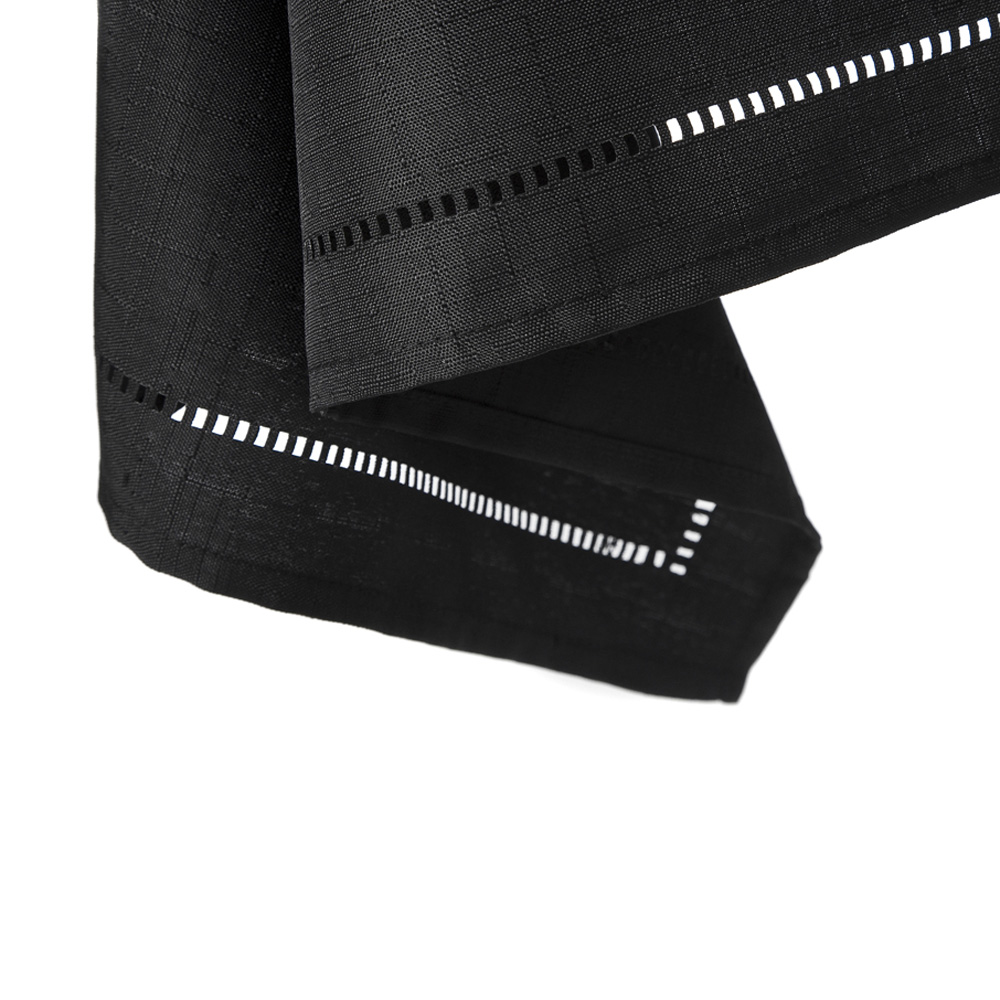 Black Sienna Tablecloth Square:  137x137cm