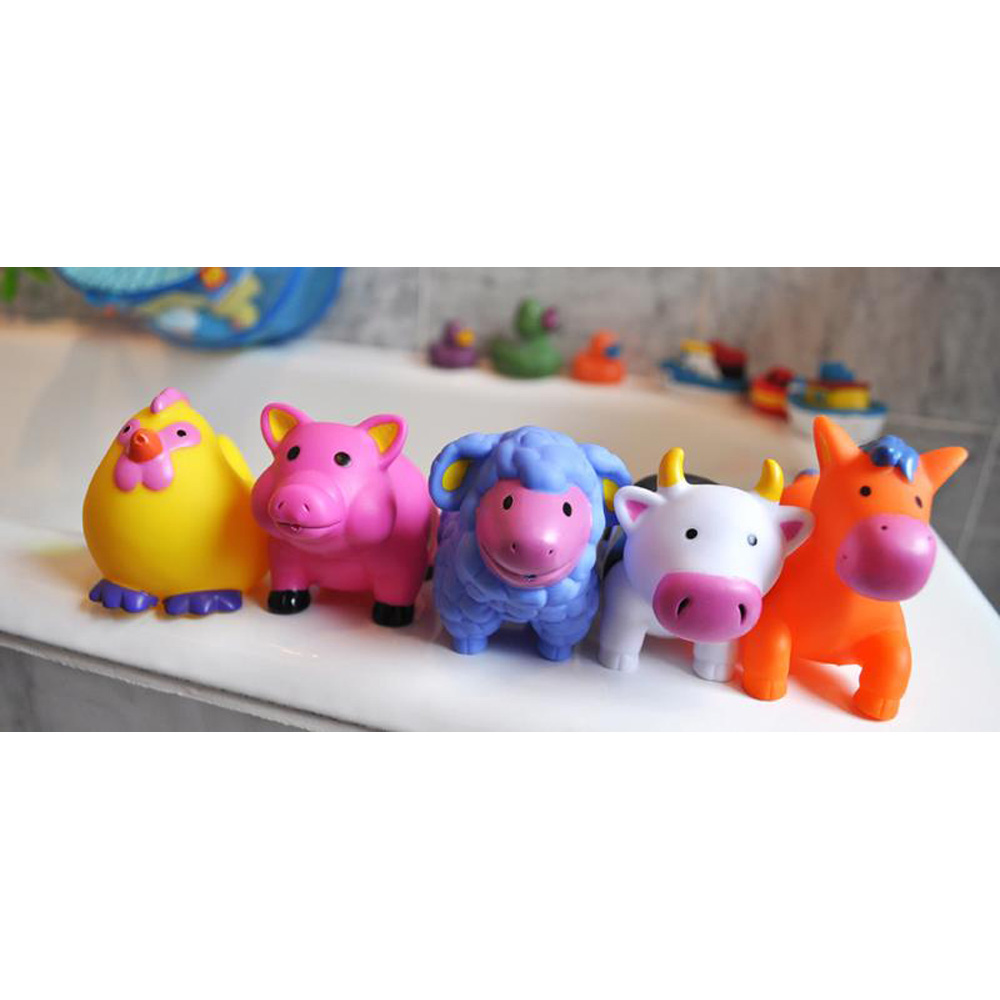 Farm Animals Bath Squirters Kids Toy