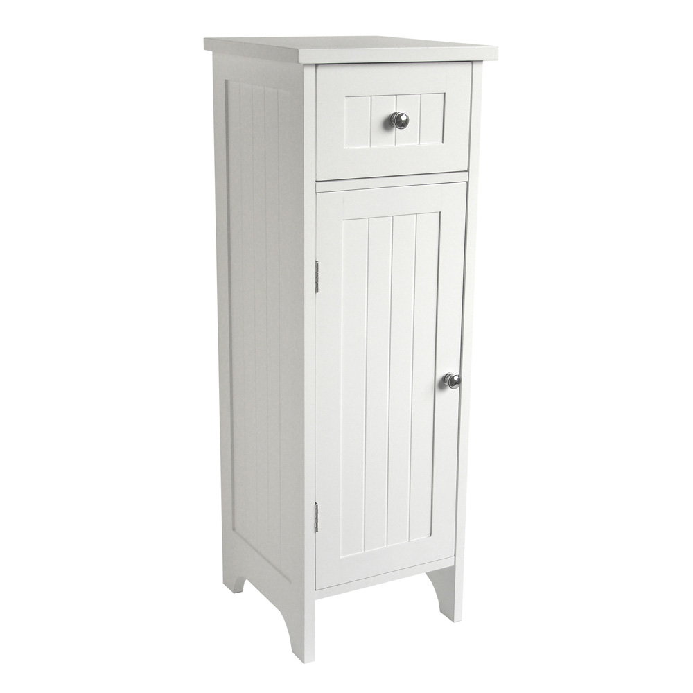 White Shaker Style Cupboard Unit with Drawer