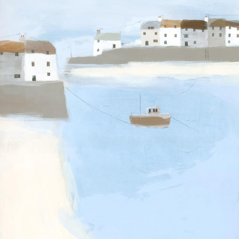 Quiet Harbour Canvas by Hannah Cole