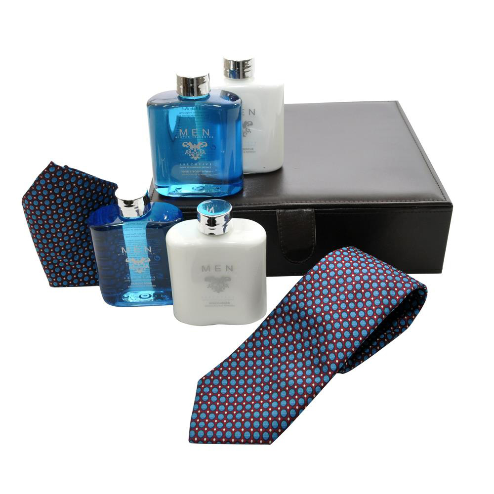 Tie Box Toiletry Mens Gift Set by Winter in Venice
