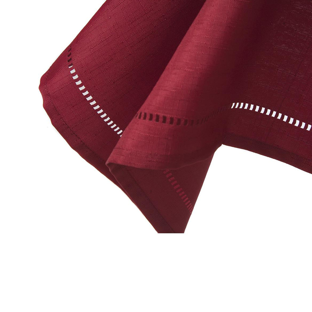 Red Sienna Tablecloth Round 178cm
