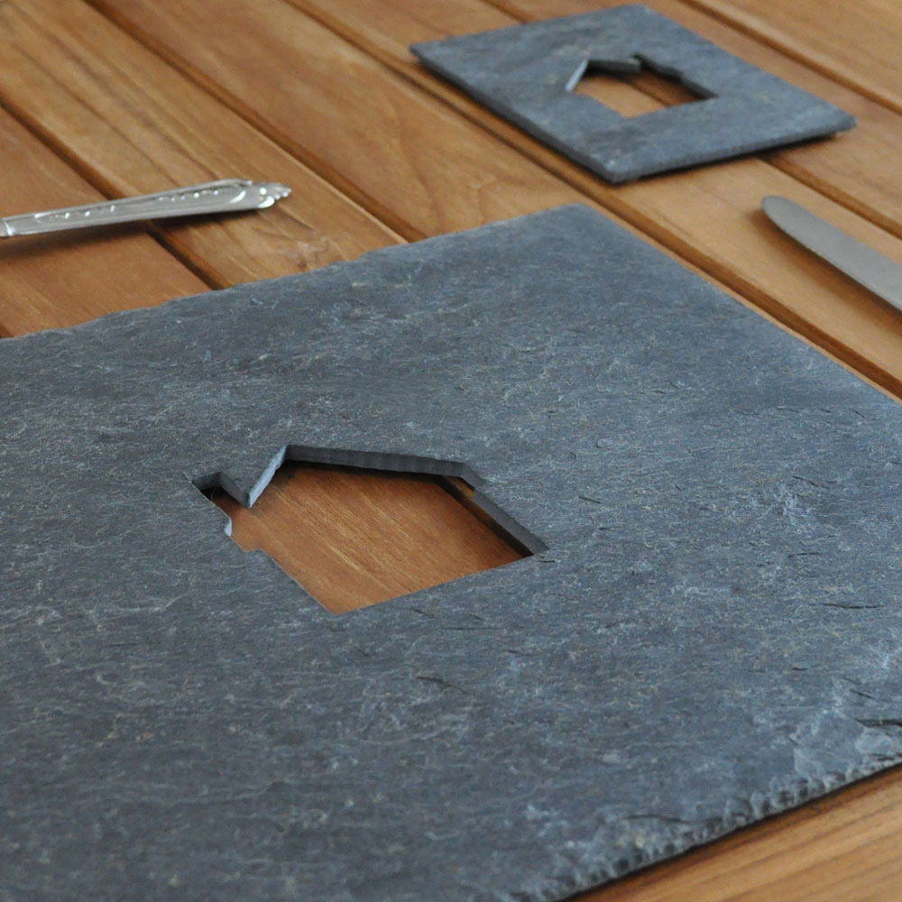 House Slate Placemats Roman At Home