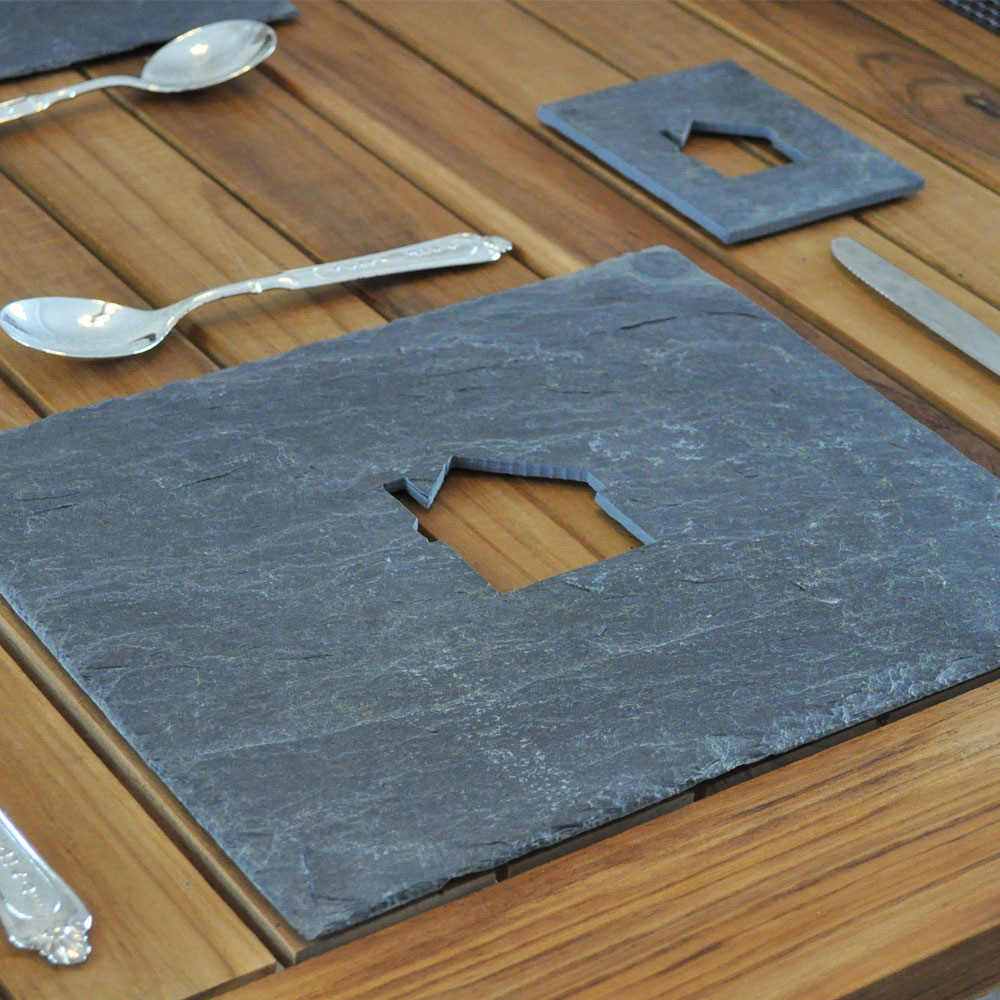 House Slate Placemats Roman At Home